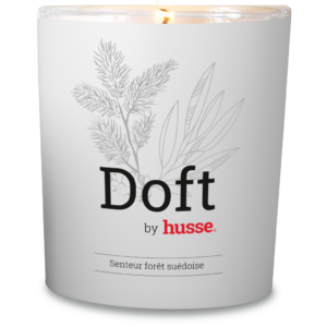 Doft bougie anti-odeur pour un environnement sain avec husse