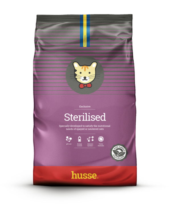 croquettes pour chat stérilisé