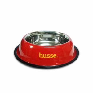 Gamelle husse en inox pour chien et chat