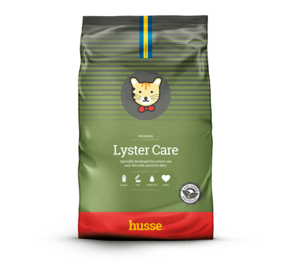 croquettes pour chat actif en bonne santé avec husse