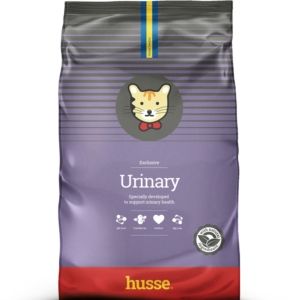 croquettes support urinaire pour chat en bonne santé avec husse