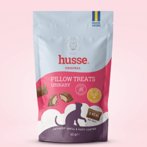 Friandises pour soutien urinaire pour chat en bonne santé avec husse