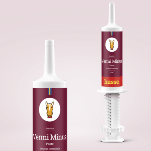 hygiène intestinal du cheval en bonne santé avec vermi minus paste de husse
