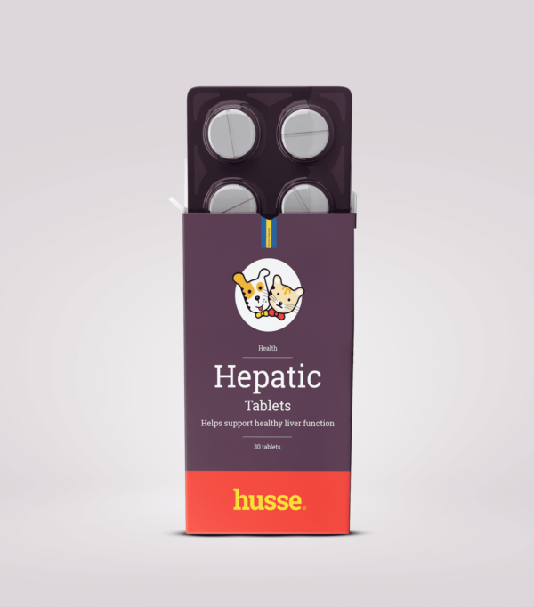 Hygiène hépatique du chien et du chat en bonne santé avec husse