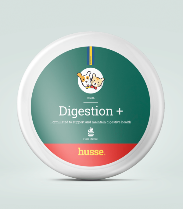 digestion plus pour chien et chat en bonne santé avec husse