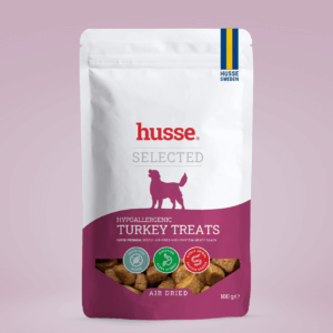 friandises hypoallergéniques pour chien à digestion sensible husse